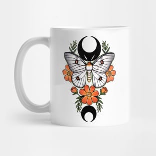 Magical ghost silk moth Mug